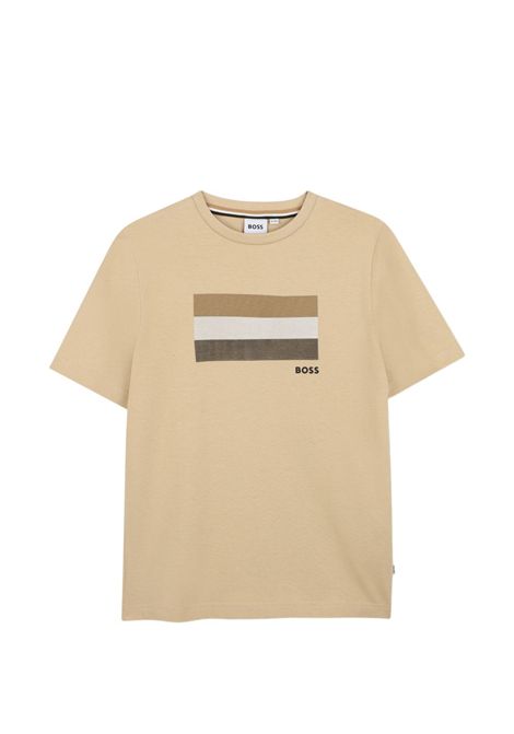 T-shirt con stampa HUGO BOSS KIDS | J52979249